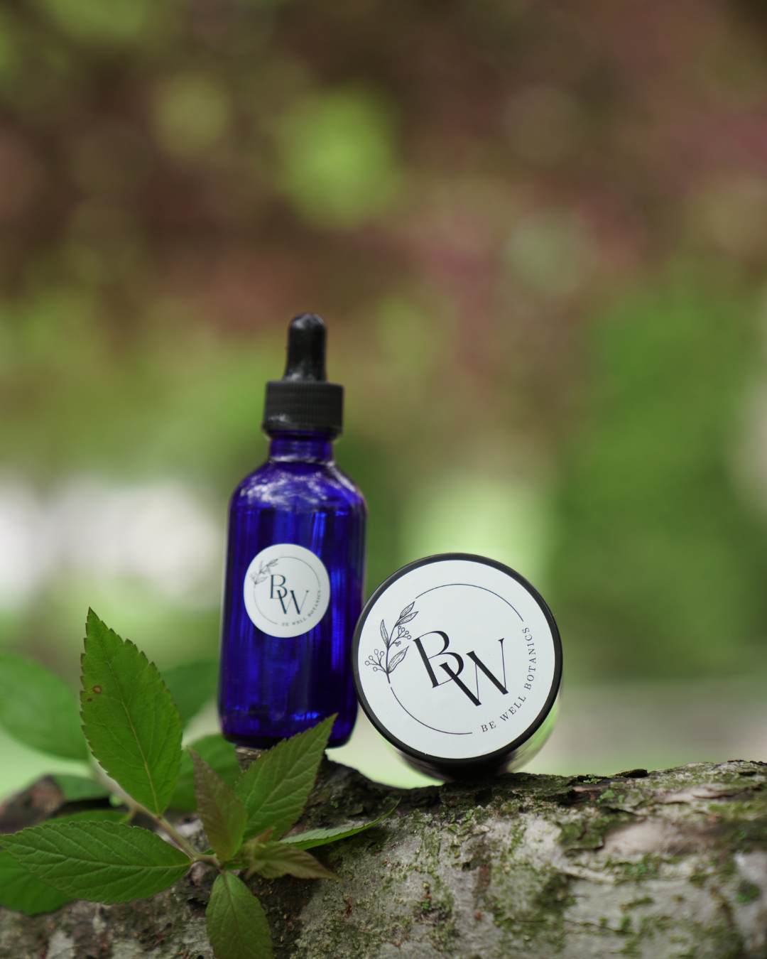 Be Well Botanics herbal products - tinctures and salves